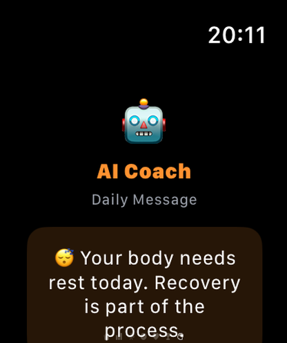 REVIVE Watch AI coach